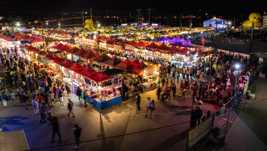 Richmond Night Market is the area’s largest Asian night market, running in 2018 from May 11 through Oct. 8, featuring more than 100 food vendors and 250 retail stalls.