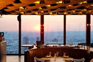 DUCK AND WAFFLE    Latenight feasting high up in the City  As in the restaurant's name the crispy duckleg confit with...