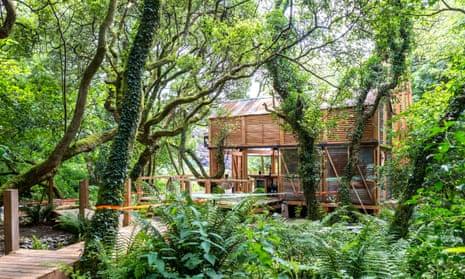 The Danish cabin at Kudhva in Cornwall