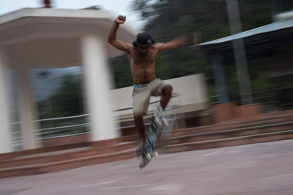 skateboard en la India, Rishikesh