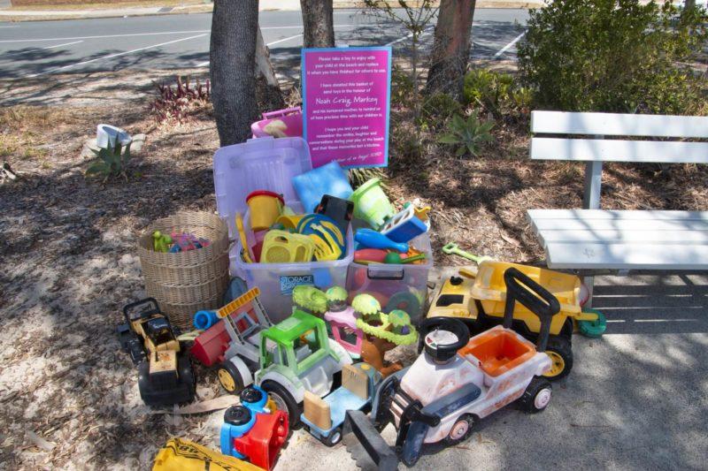 i giocattoli a Bribie Island