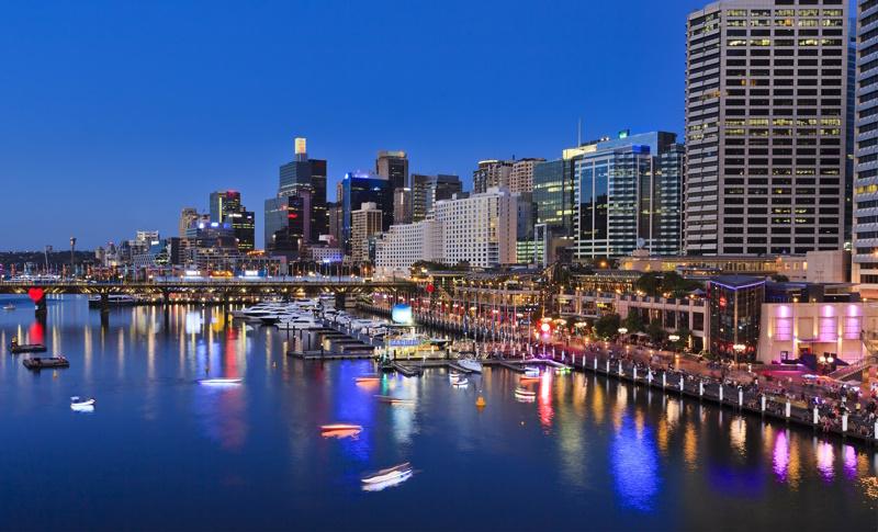 Darling Harbour in Sydney